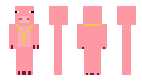 Minecraft skin PigiGamer