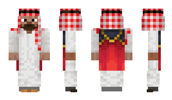 Minecraft skin Omar_Alnajjar