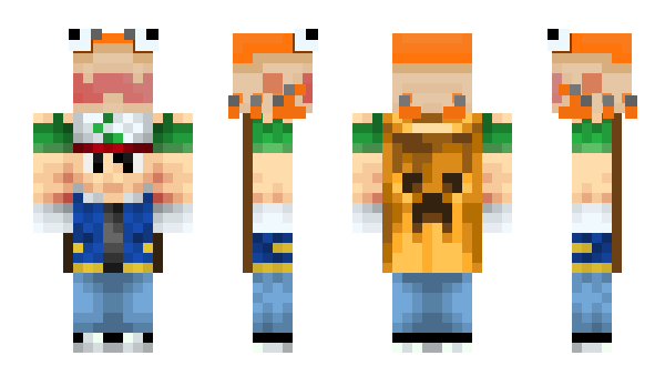 Minecraft skin Klawf