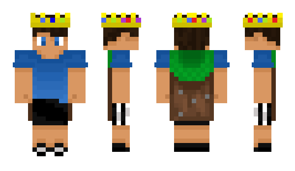 Minecraft скин по нику Craftking19458