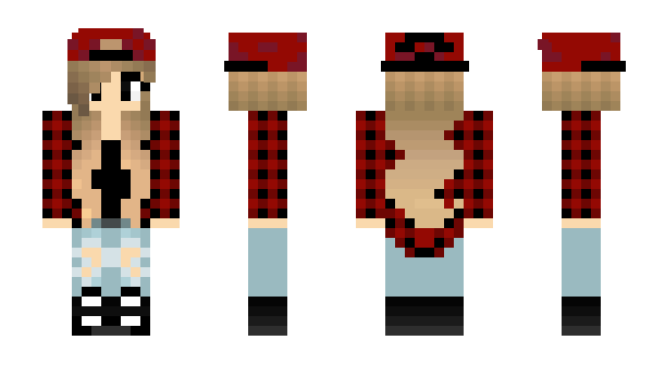 Minecraft skin lizzy123