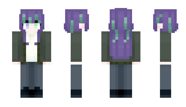 Minecraft skin Violet_YuQi