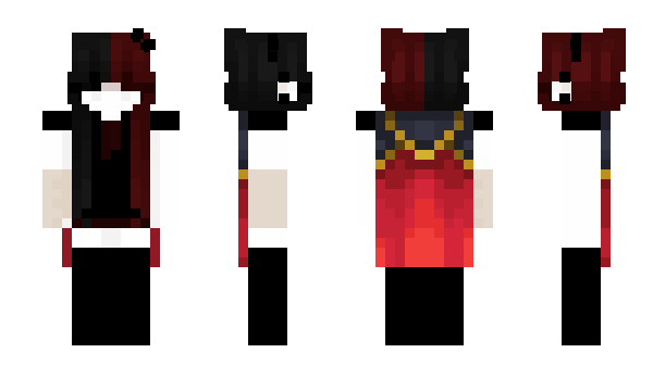 Minecraft skin Akariaxo