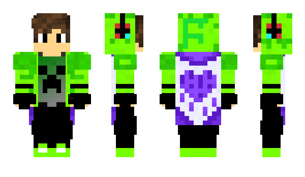 Minecraft skin FlexName