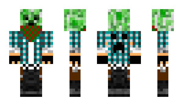 Minecraft skin emerald16