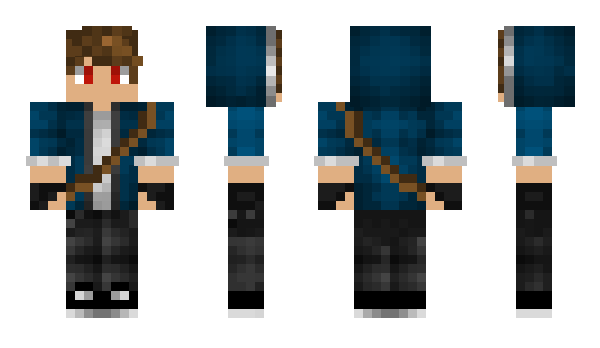 Minecraft skin Adventura