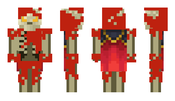 Minecraft skin midnighthorror