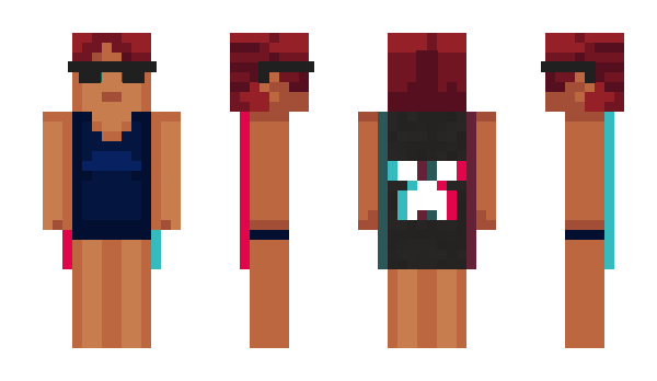 Minecraft skin Nixisplaying