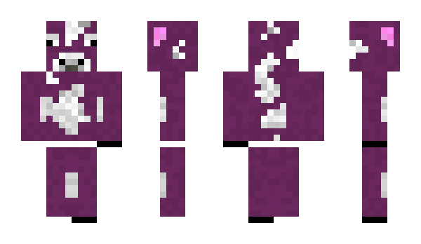 Minecraft skin Purple_Moo_Moo
