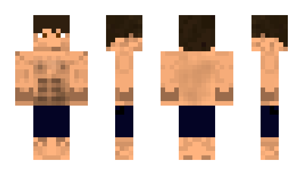 Minecraft skin Nahana