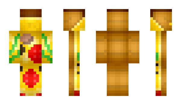 Minecraft skin pzza