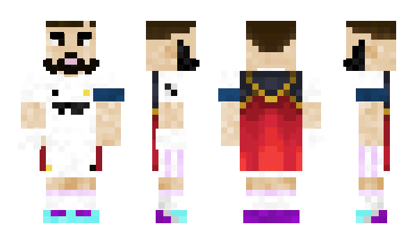 Minecraft скин по нику Piccasso