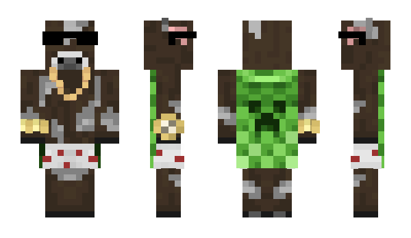 Minecraft skin salad_o