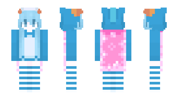 Minecraft skin Cheer_awa