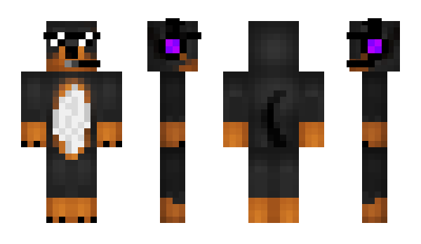 Minecraft skin RacistDogGaming