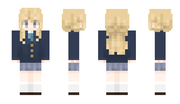 Minecraft skin Hirasawa____YUI_