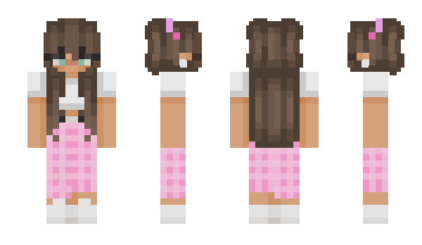 Minecraft скин по нику Minnilin