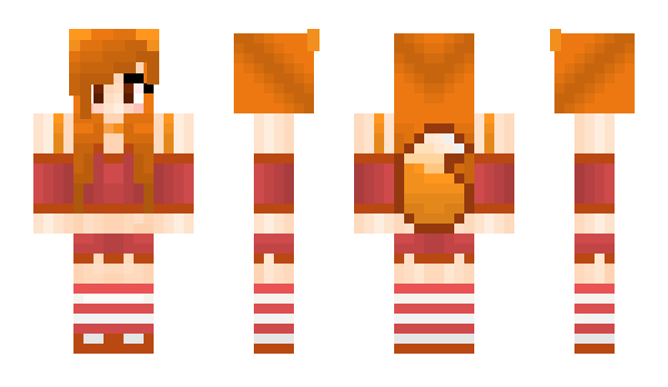 Minecraft skin Katyra