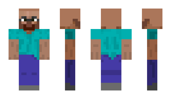 Minecraft skin Zetru