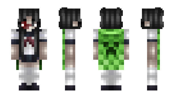 Minecraft skin Baigneuse