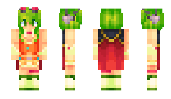 Minecraft skin MegpoidGumiSimp