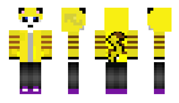 Minecraft skin BlazeV