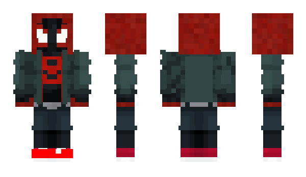 Minecraft skin Paquin