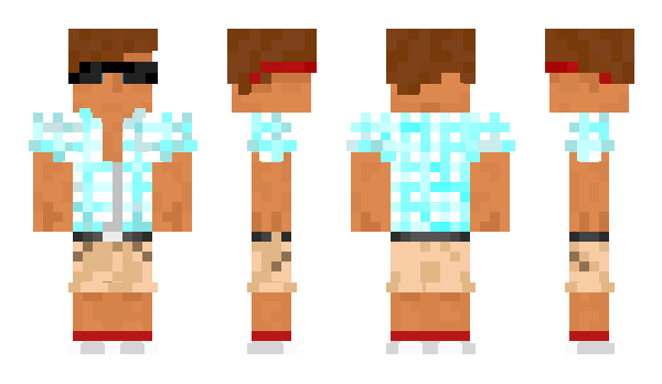 Minecraft skin Nudix