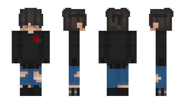 Minecraft skin ParanoidIsAll