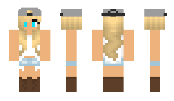 Minecraft скін по ніку Fishie100