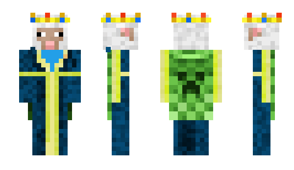 Minecraft skin sheepishlyroyal