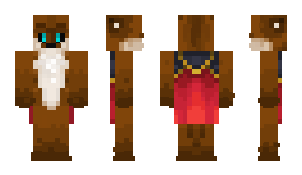 Minecraft скін по ніку Otteruwu