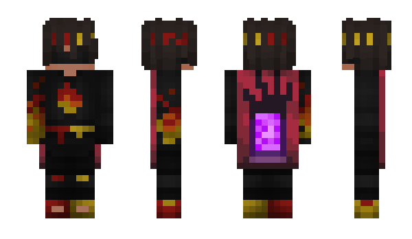 Minecraft skin FlameStormXD