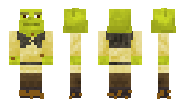 Minecraft skin Shrek0429