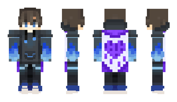 Minecraft skin N0VAflare