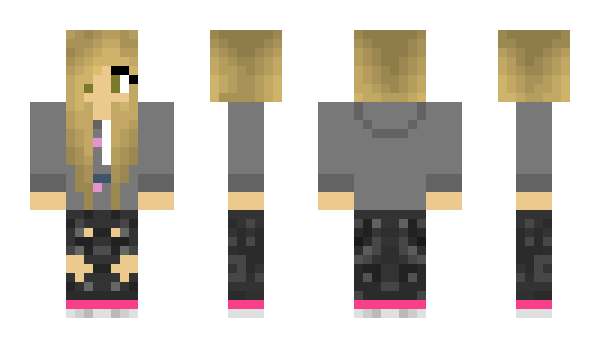 Minecraft skin Kessy