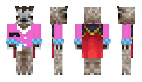 Minecraft skin HowlFire