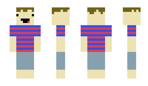 Minecraft skin Haychan