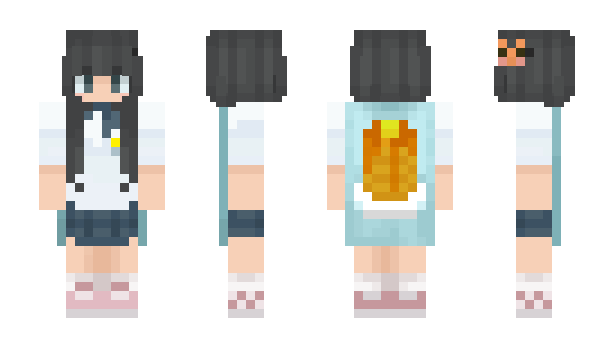 Minecraft skin Eixiu