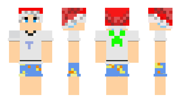 Minecraft скін по ніку TonyNubmc