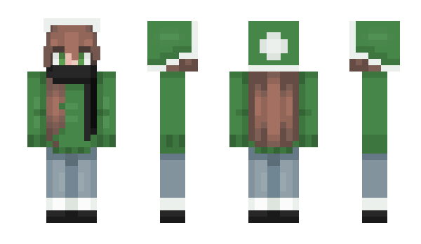 Minecraft skin Klara_Craft