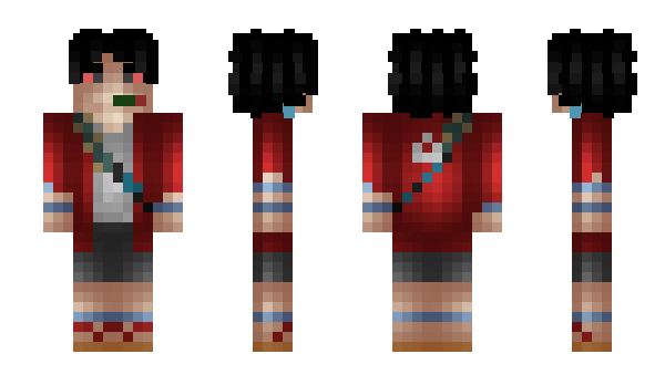 Minecraft skin Pheak