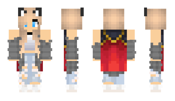 Minecraft skin Vortaire