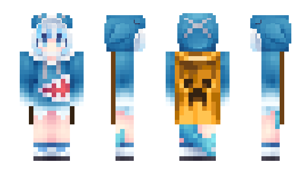 Minecraft skin qwq_love233