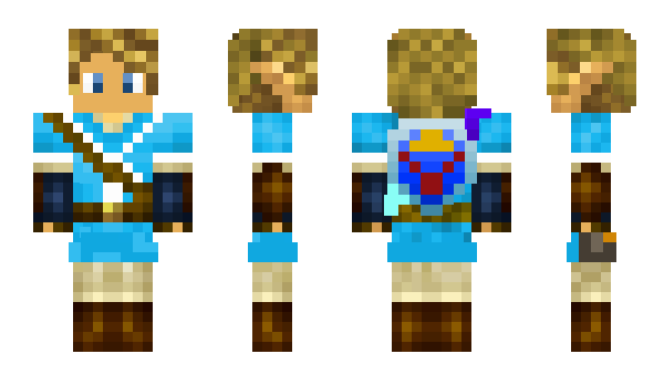 Minecraft skin GabiAnghel