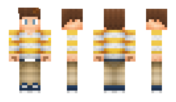 Minecraft skin PlatiniumHD