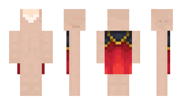 Minecraft skin coralroses