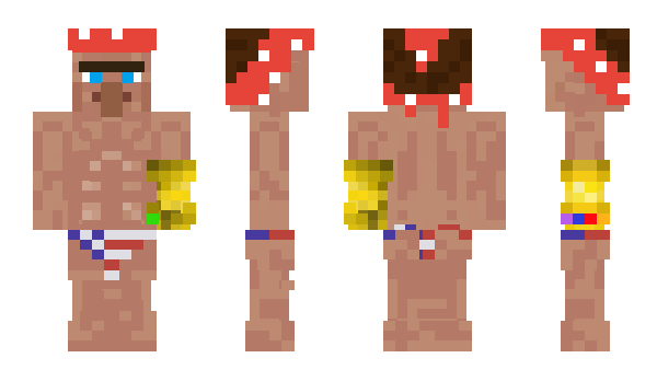 Minecraft skin Captainow