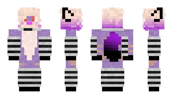 Minecraft skin FemboyBottom