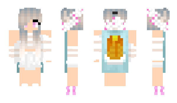 Minecraft скін по ніку _V4mpCuteVosjeee